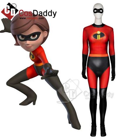 The Incredibles 2 Elastigirl Helen Parr Cosplay Costume